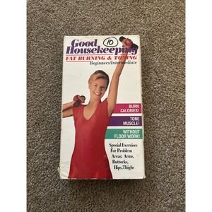 Good Housekeeping Fat Burning & Toning Workout Beginners/Intermediate VHS
